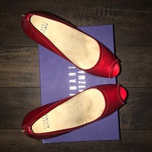 Stuart Weitzman red pumps size 10